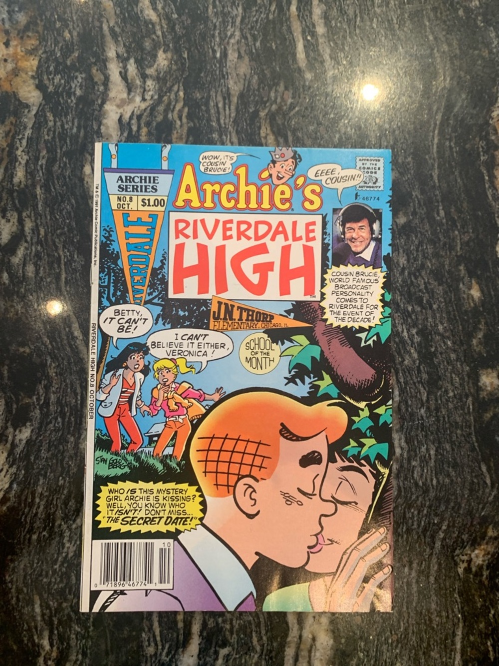 Vintage 1991 Archie’s Riverdale High Comic Book - Bright Vintage Cover